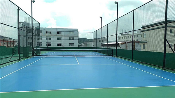 网球柱/网排羽三用柱