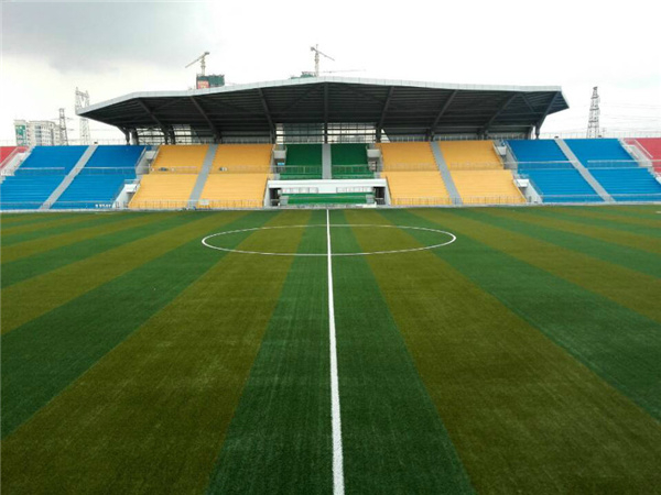 体育场看台彩色漆