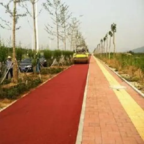 彩色沥青混凝土