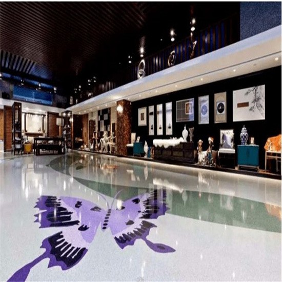 环氧金磨石地坪